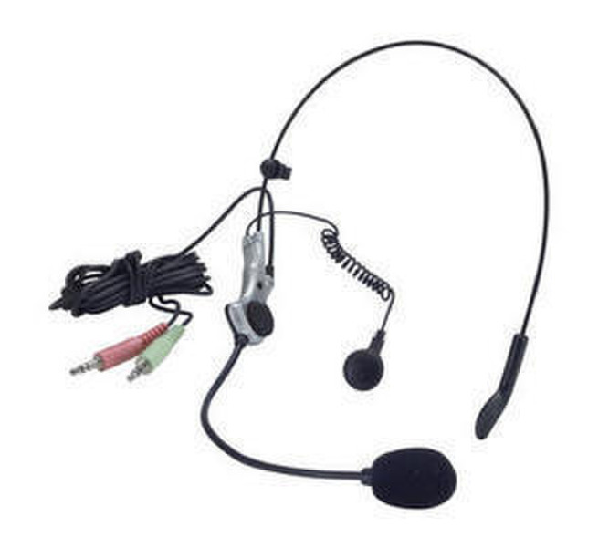 Verbatim Lightweight PC Headset with Microphone Binaural headset