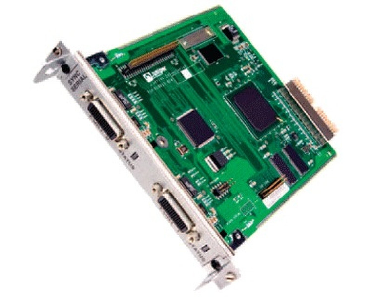 Juniper Dual-Port Synchronous Serial Physical Interface Module 8Мбит/с сетевая карта