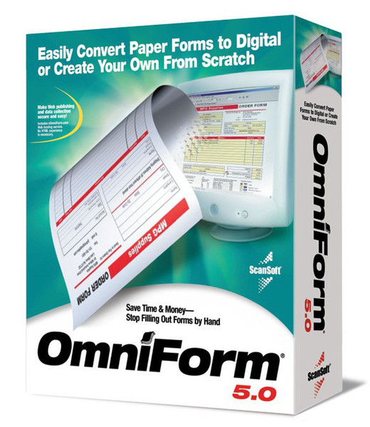 Nuance OmniForm 5 Premium, x32, WIN, CD