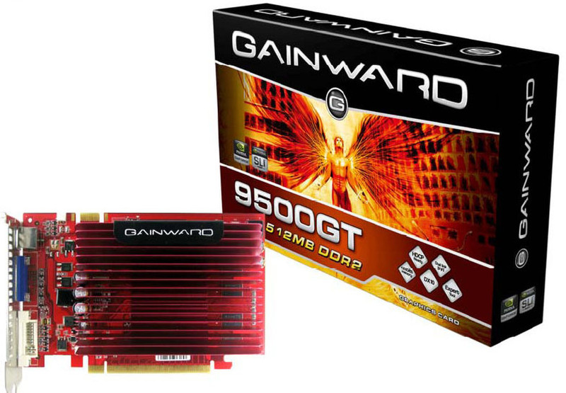 Gainward GeForce 9500GT GeForce 9500 GT GDDR2