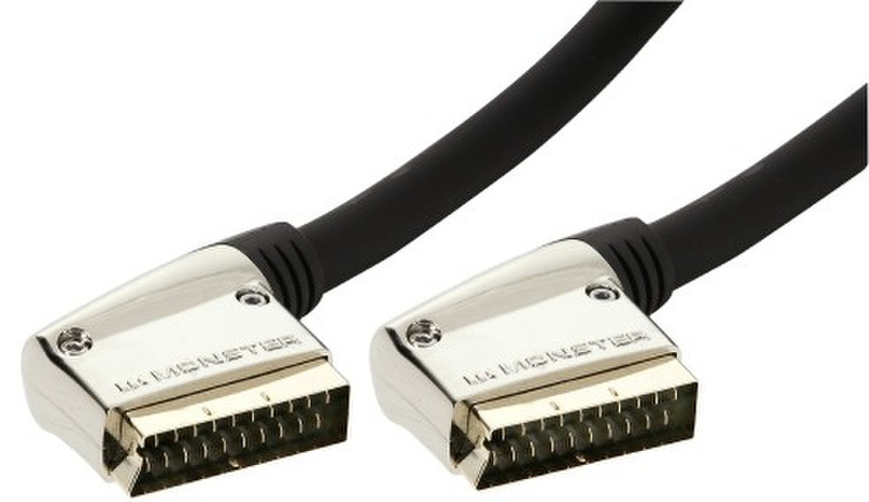 Monster Cable 132582 1м SCART (21-pin) SCART (21-pin) Черный SCART кабель