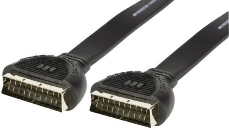 Monster Cable 132569 1м SCART (21-pin) SCART (21-pin) Черный SCART кабель