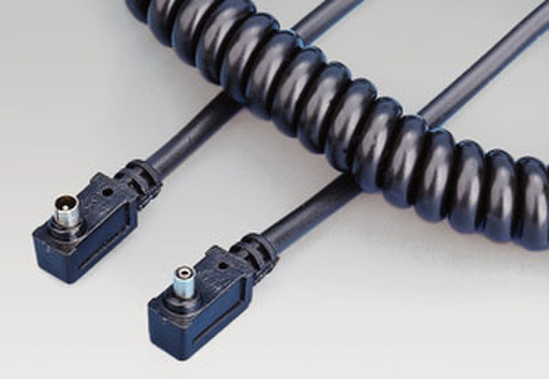 Kaiser Fototechnik Spiral Cord 2м Черный кабель для фотоаппаратов