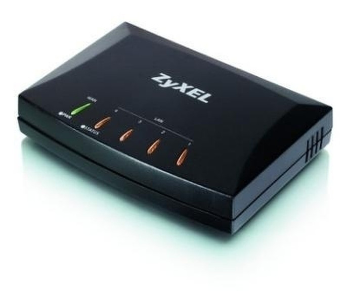 ZyXEL ES-305 Eingebauter Ethernet-Anschluss Schwarz Kabelrouter