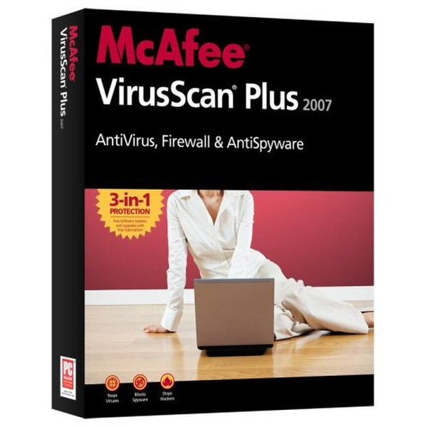 McAfee VirusScan Plus 2007 1Benutzer Englisch
