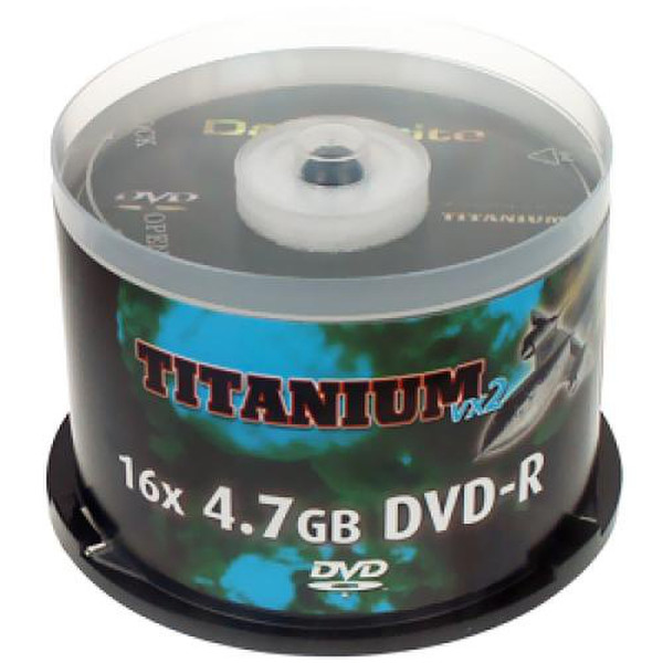 Datawrite TITANIUM DVD-R - 4.7GB 16x 4.7GB DVD-R 50Stück(e)