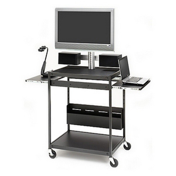 Bretford TC12FC-BK Flat panel Multimedia cart Черный multimedia cart/stand