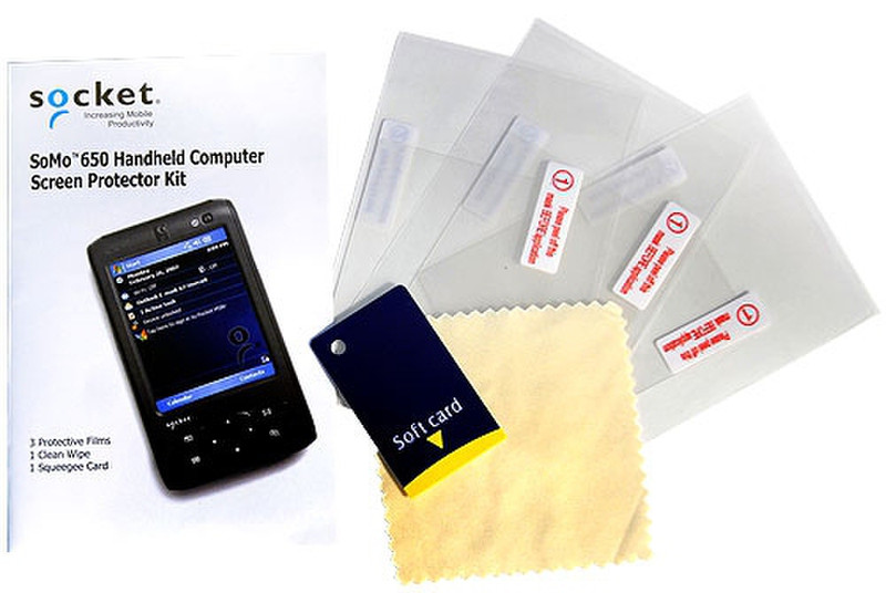 Socket Mobile Screen Protector Kit 3pc(s)