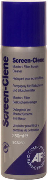 AF Screen-Clene Pump Spray Screens/Plastics Equipment cleansing wet/dry cloths & liquid