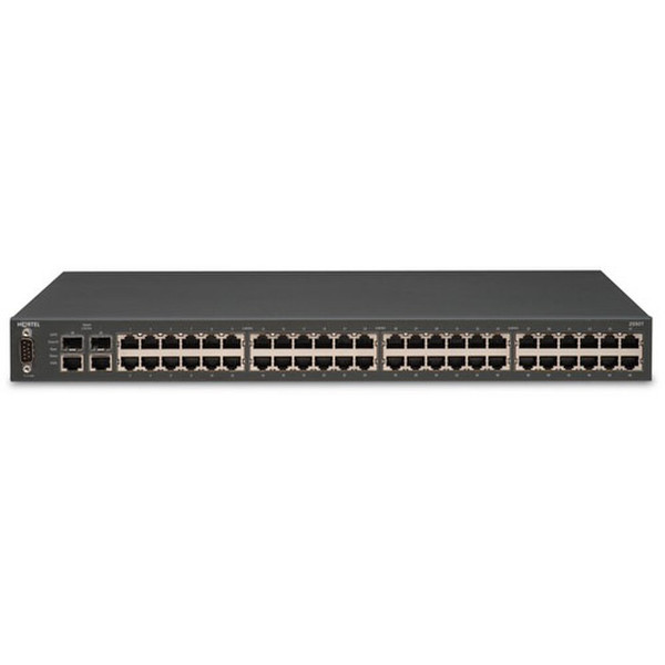 Nortel AL2515B12-E6 Unmanaged Power over Ethernet (PoE) Black network switch