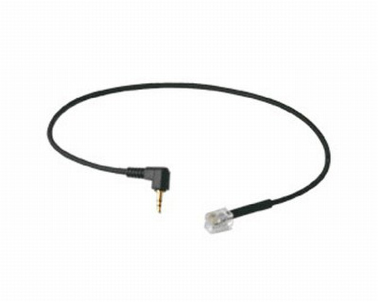 Plantronics US Mod-2.5mm Черный телефонный кабель