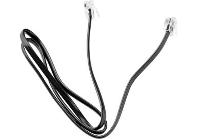 Sennheiser CPHBS 02 2.5м Прозрачный, Черный телефонный кабель