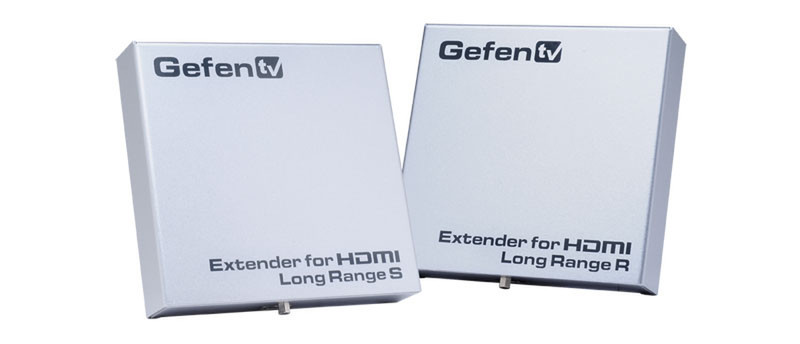 Gefen TV HDMI CAT5-LR Grau AV-Receiver
