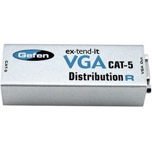 Gefen EXT-VGA-CAT5-148R HD-15 HD-15 Grey cable interface/gender adapter