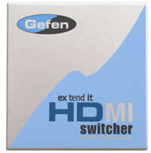 Gefen EXT-HDMI-241N HDMI HDMI Синий, Cеребряный кабельный разъем/переходник