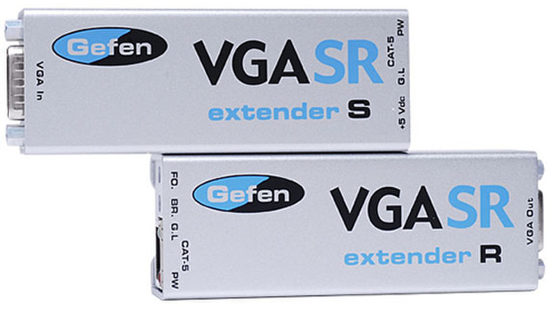 Gefen EXT-VGA-141SRN HD-15 HD-15 Grey cable interface/gender adapter