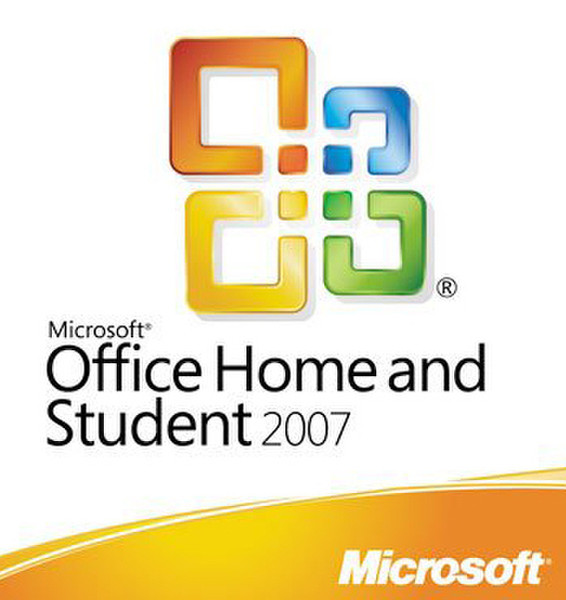 Microsoft Office 2007 Home & Student V2, DSP, MLK, GR GRE