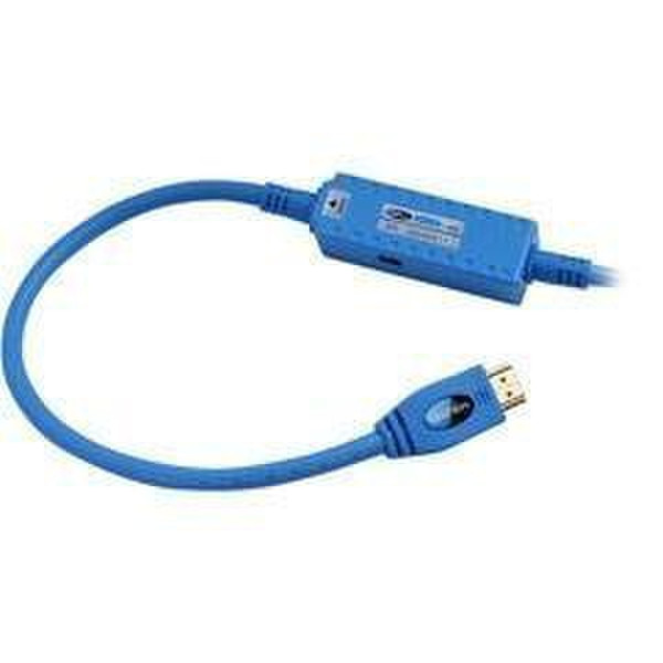 Gefen CAB-HDMIX-300MM Blau Glasfaserkabel