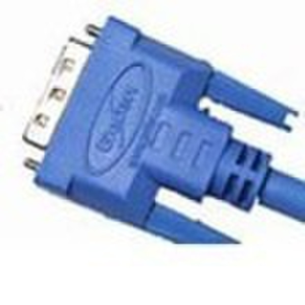 Gefen CAB-DVIC-25MM 6.35м Синий DVI кабель