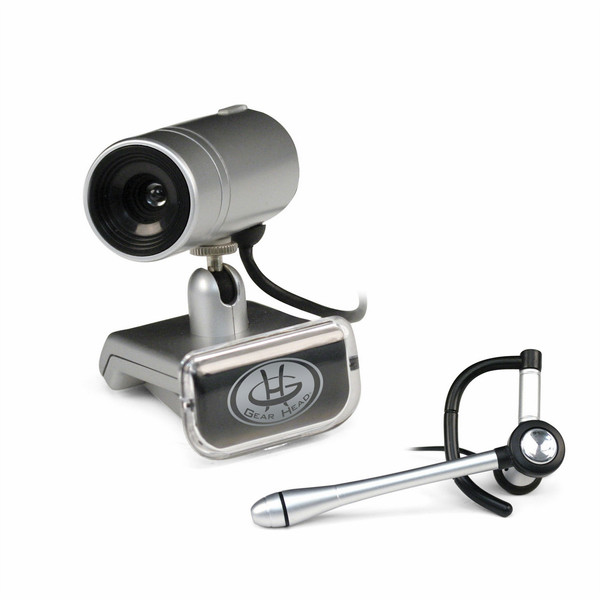 Gear Head WC830I 1.3MP 640 x 480Pixel USB 2.0 Silber Webcam