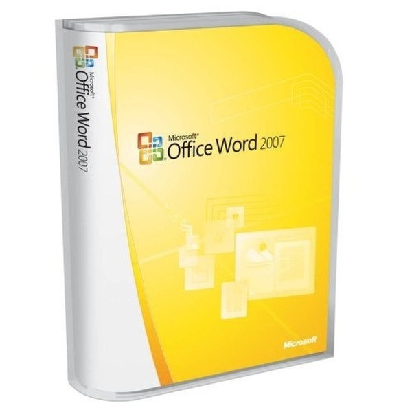 Microsoft Word 2007, x32, WIN, UPG, CD