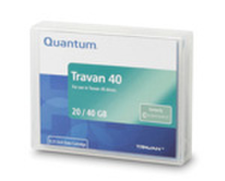 Quantum Certance data cartridge, Travan 40 Bandkartusche