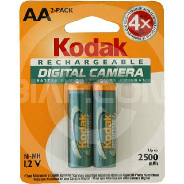 Kodak KAARDC Ni-MH Nickel-Metal Hydride (NiMH) 2500mAh 1.2V rechargeable battery
