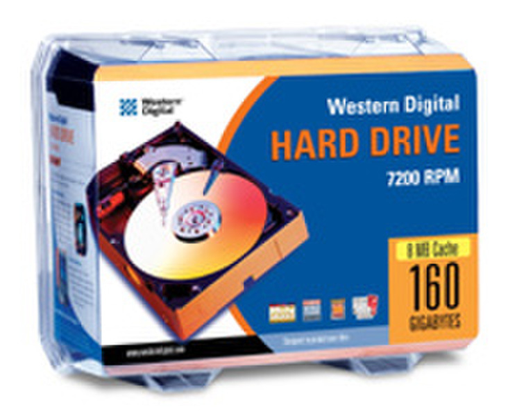 Western Digital CAVIAR 160GB EIDE RETAIL 160GB EIDE/ATA internal hard drive