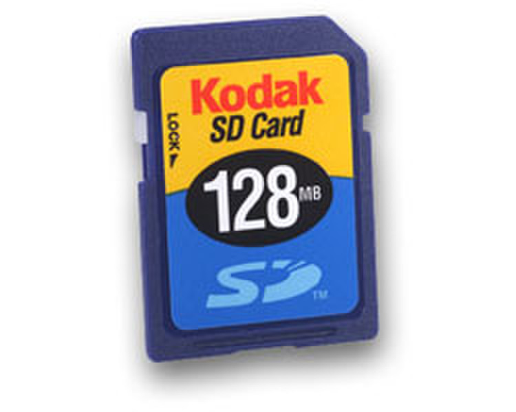 Kodak 128MB SECURE DIGITAL CARD 0.125ГБ карта памяти