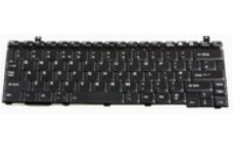 Toshiba P000454330 QWERTY Английский Черный клавиатура