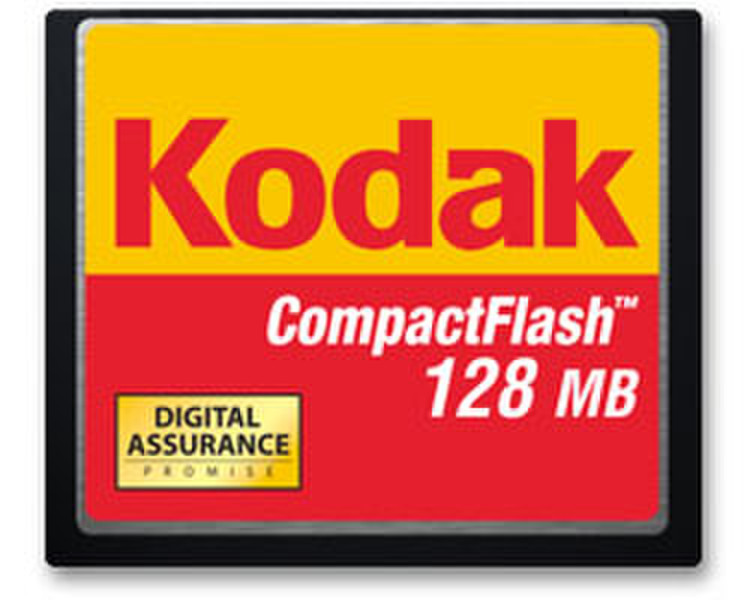 Kodak COMPACTFLASH 128 MB Card 0.125GB CompactFlash memory card