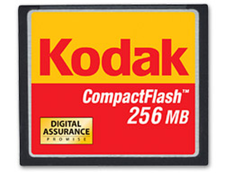 Kodak COMPACTFLASH 256 MB Card 0.25GB CompactFlash memory card