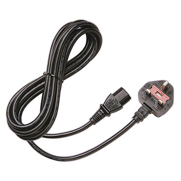 Juniper C13-UK 2.5м Разъем C13 BS 1363 Черный кабель питания