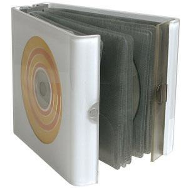 Allsop Cupertino Disc Album 32 32discs White
