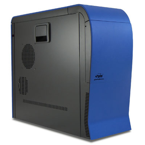 Spire Pininfarina Black,Blue computer case