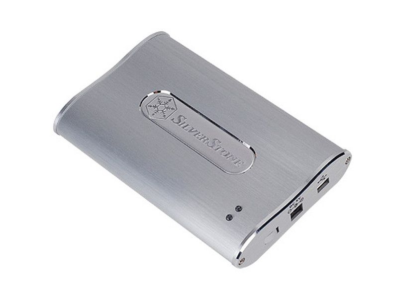 Silverstone MS02 2.5Zoll USB Silber