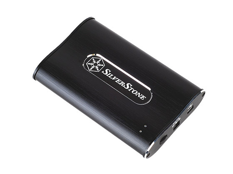 Silverstone MS02 2.5Zoll USB Schwarz
