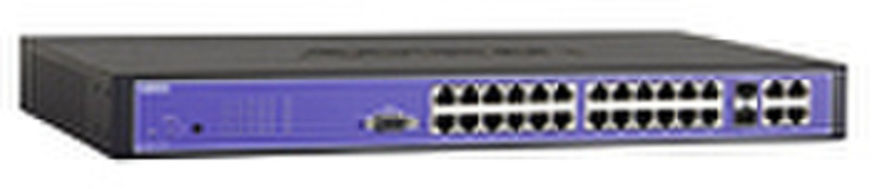 Adtran NetVanta 1234 PoE gemanaged L2 Energie Über Ethernet (PoE) Unterstützung Schwarz