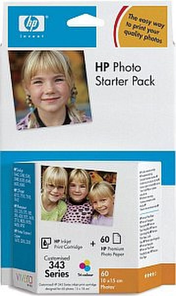 HP 343 Series Photo Starter Pack