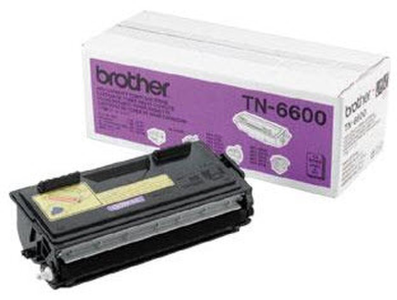 Brother TN-6600 Тонер 6000страниц Черный