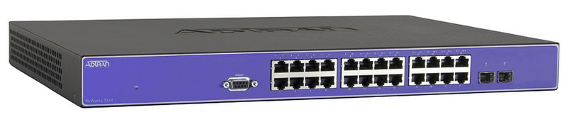 Adtran NetVanta 1534 Управляемый L2 Power over Ethernet (PoE) Черный