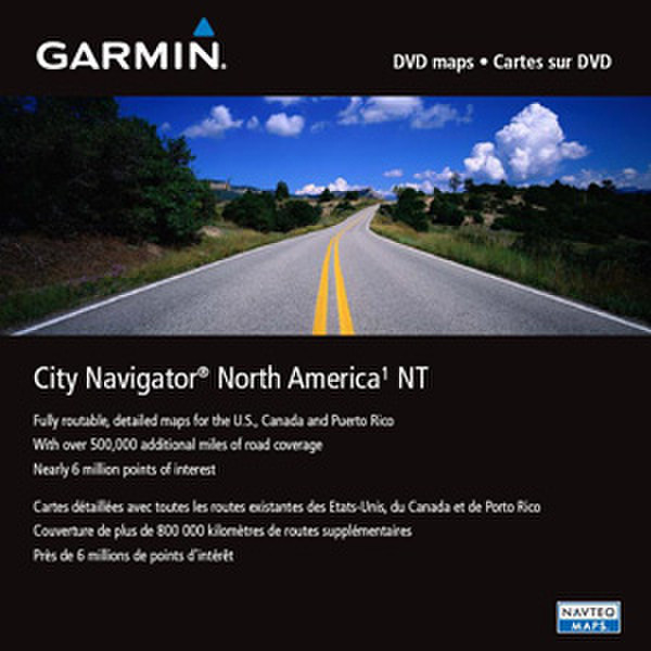 Garmin City Navigator® North America NT, Update 2009