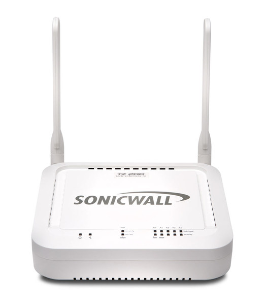 DELL SonicWALL TZ 200 Fast Ethernet White wireless router