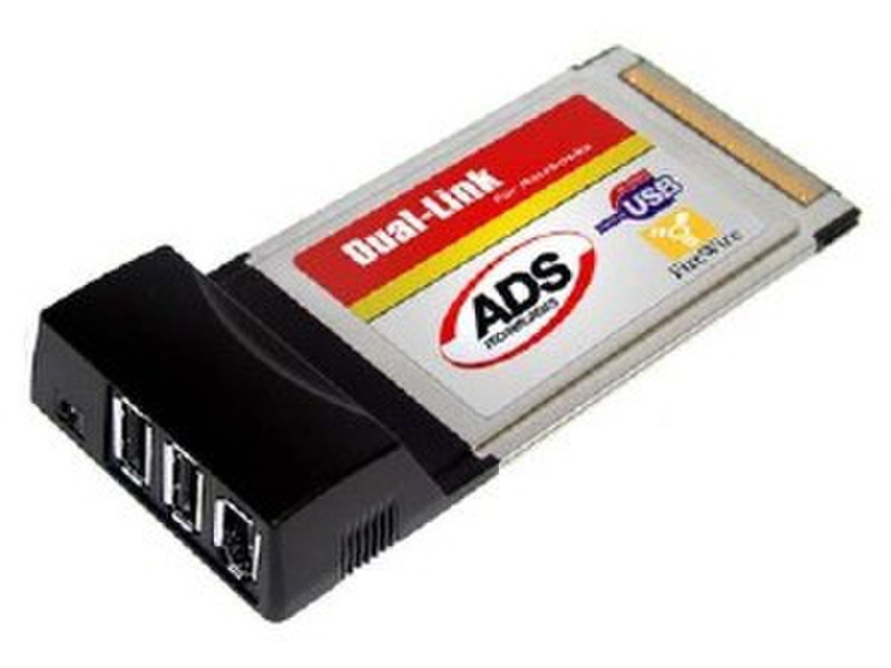 ADS Tech DLX-181-EF USB 2.0 Schnittstellenkarte/Adapter