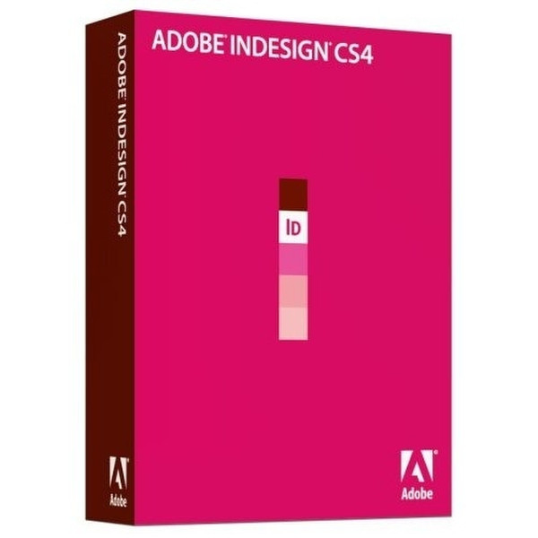 Adobe InDesign CS4 v.6.0, Upgrade Package, 1 User, Win