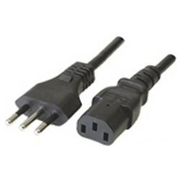 IBM Italy power cord 2.8m Black power cable