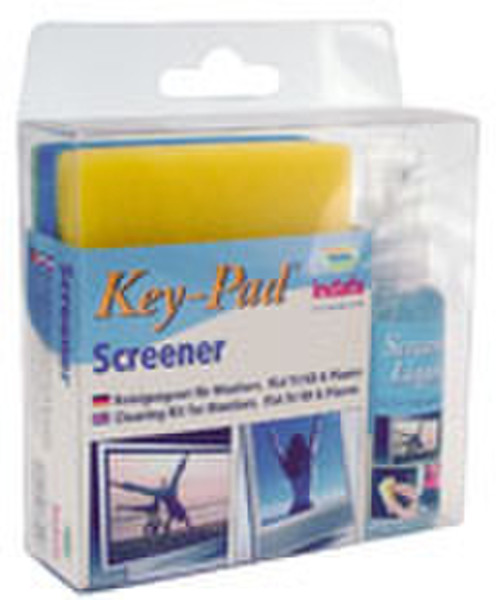 Indafa Key-Pad Screener LCD/TFT/Plasma Equipment cleansing wet/dry cloths & liquid