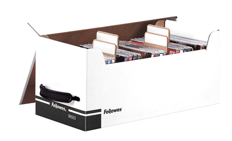 Fellowes 96503 Black,White file storage box/organizer