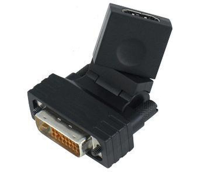 Kinamax AD-RTHD DVI HDMI Schwarz Kabelschnittstellen-/adapter