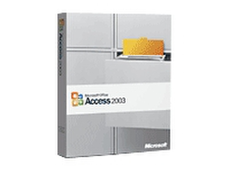 Microsoft ACCESS 2003 WIN32 ENGLISH CD-ROM